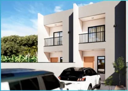 Casa Geminada, em Guaramirim no bairro Beira Rio
