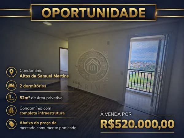Apartamento Padrão A Venda no Altos da Samuel Martins