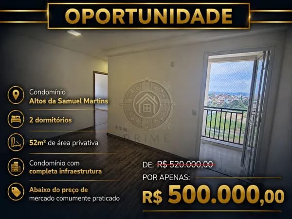 Apartamento Padrão A Venda no Altos da Samuel Martins