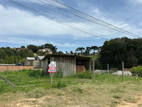 Terreno de esquina em Loteamento