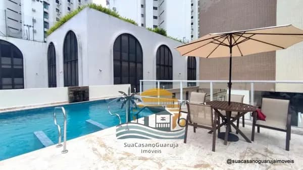 Apartamento Mobiliado à Venda a 100 m da Praia da Enseada – Região Tortugas | Guarujá