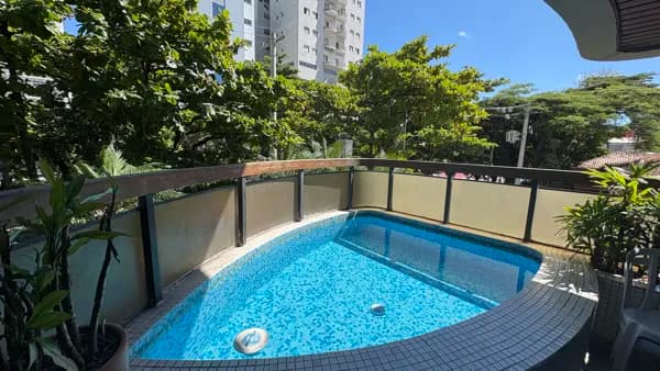 Apartamento à Venda nas Pitangueiras – Guarujá | 3 dormitorios Piscina | Privativa + Ideal para Airbnb