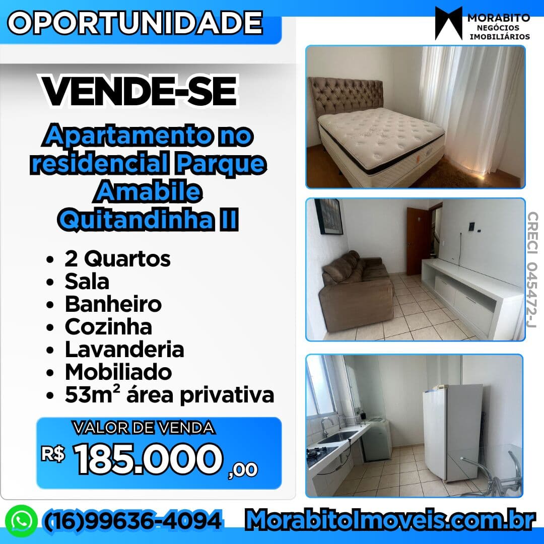 Lindo Apartamento à Venda em Quitandinha II, Araraquara - SP