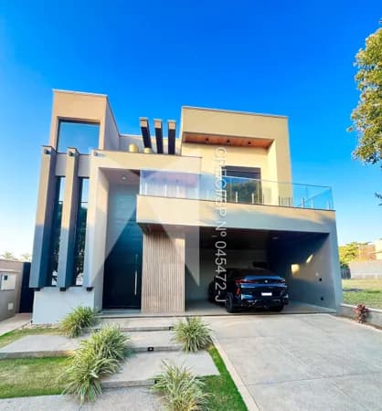 Sobrado de alto padrão, que oferece luxo, conforto, exclusividade e sofisticação em um dos condomínios mais exclusivos de Araraquara, Quinta das Tipuanas.