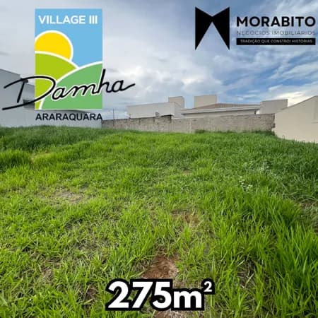 Terreno à Venda no Condomínio Village Damha III