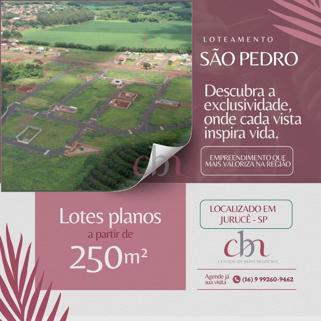Lote/Terreno em Jardinópolis - Jurucê