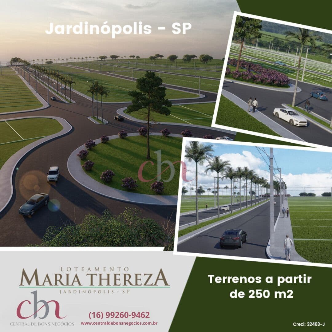 Lote/Terreno em Jardinópolis - Loteamento Maria Thereza