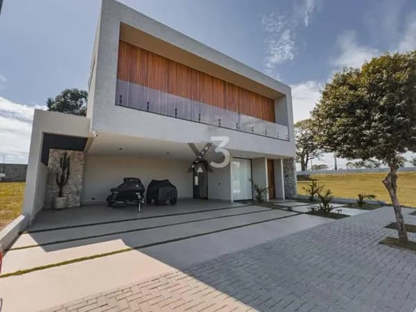 Casa no Condominio Mirante do Rio Parana em Porto Rico PR