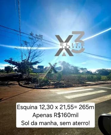 Terreno de esquina no bairro Portal de Porto Rico