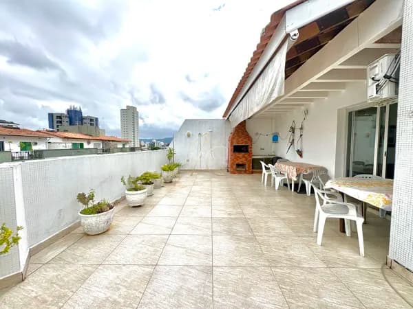 Cobertura Duplex à Venda na Praia da Enseada - Guarujá