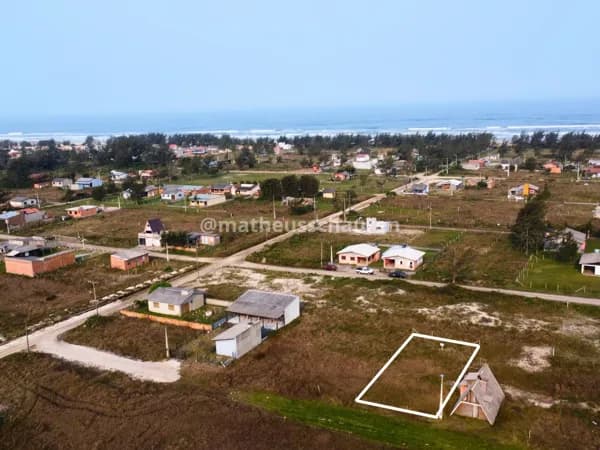 Terreno a 480 mt do mar Cercado e Demarcado, Lagoinhas Norte - Arroio do Silva