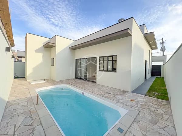 Casa Nova Térrea, no Condomínio Lagos d'Icaraí, em Salto/SP