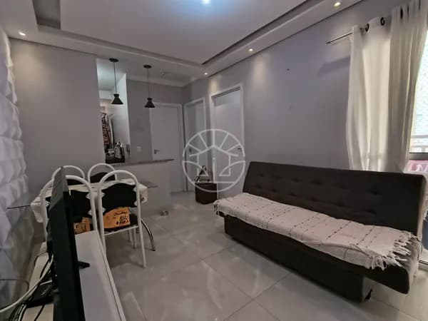 Apartamento planejado com 2 dormitórios à venda, 48 m², no Residencial Galena-Salto/SP