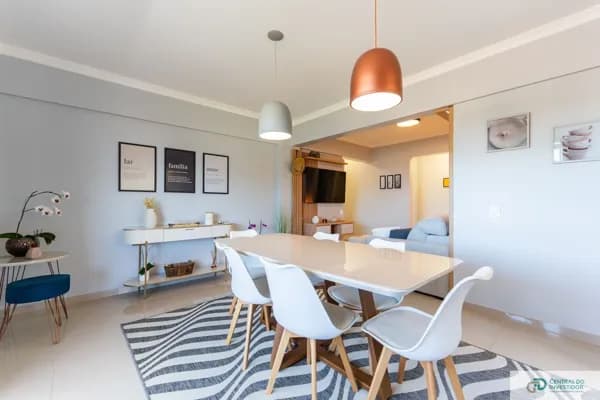 Apartamento Mobiliado Com 3 Quartos e 2 Vagas No Centro De Bombinhas/SC Centro - Bombinhas/SC