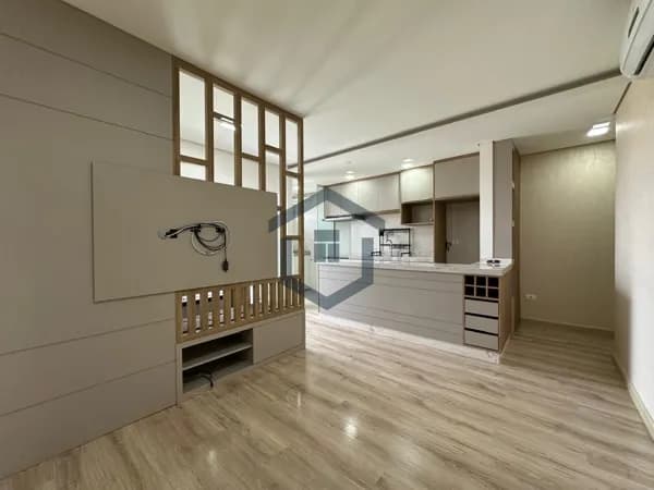 Apartamento semi mobiliado