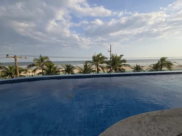 Apartamento 2 dormitórios, vista mar - Vila Balnéaria
