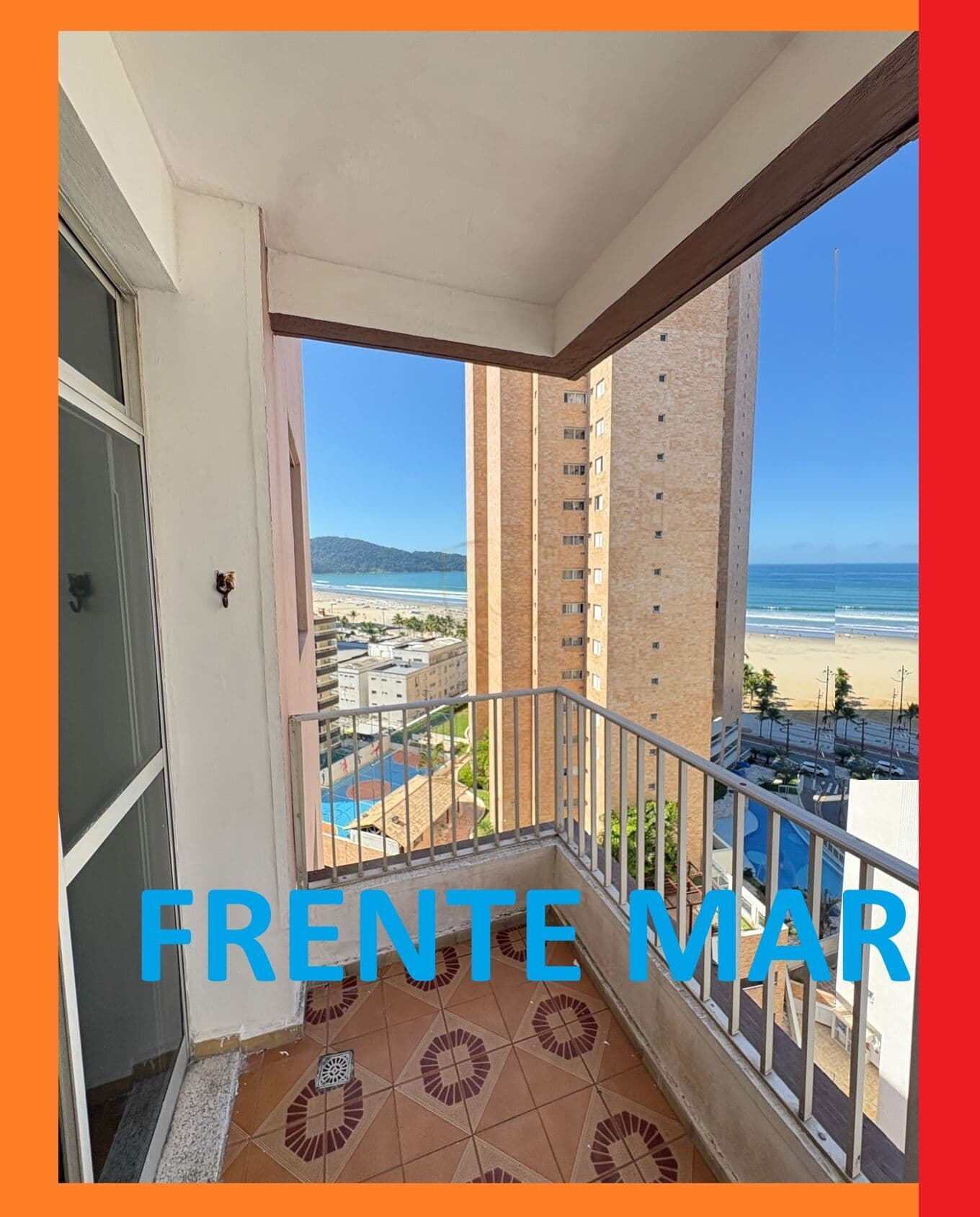 Apartamento frente ao mar a venda em Praia Grande