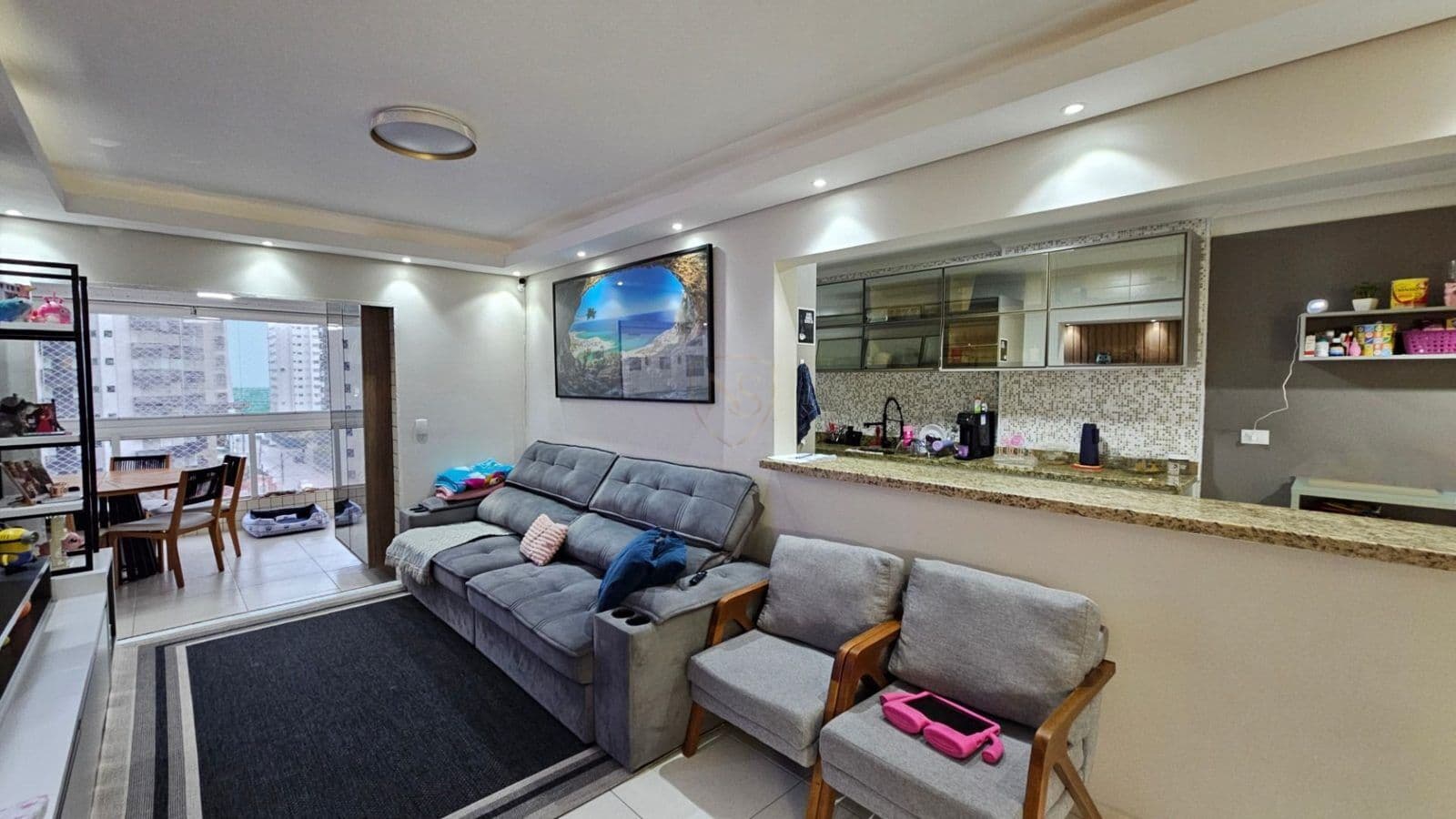 Apartamento 3 dormitórios, mobiliado - Vila Guilhermina