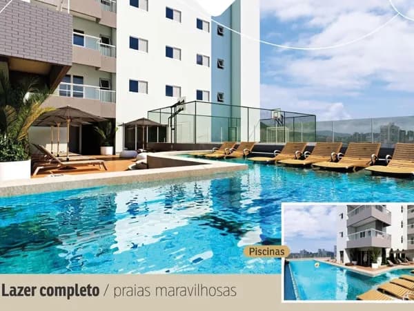 Apartamento 2 dormitórios, piscina - Vila Guilhermina