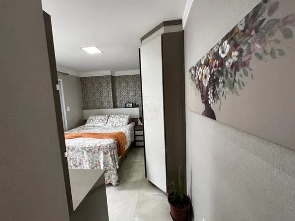 Apartamento 3 dormitórios, mobiliado - Forte
