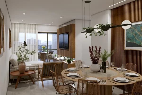 Apartamento 2 dormitórios, varanda gourmet - Aviação
