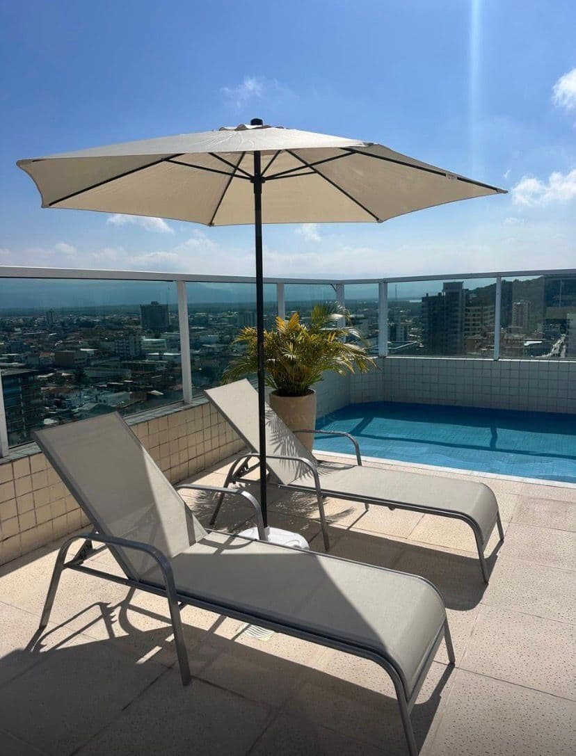 Apartamento 3 dormitórios, mobiliado - Canto do Forte