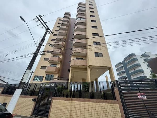Apartamento 1 dormitório, vista mar - Caiçara