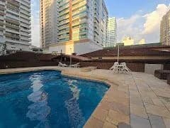 Apartamento 3 dormitórios, vista mar - Caiçara