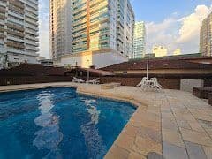 Apartamento 3 dormitórios, vista mar - Caiçara