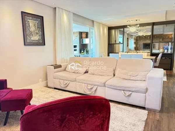 Apartamento Padrão 131m2, 3 Quartos, 1 Suíte, 2 vagas.
