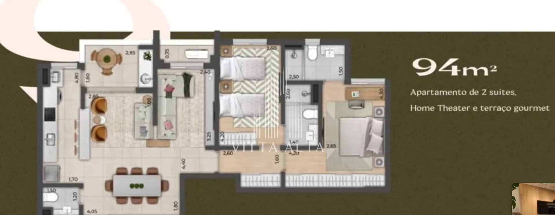 Apartamento Alto Padrão- Patio Pitangueiras