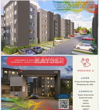 Apartamento no Terra Nova 100% financiado, Gravataí/RS