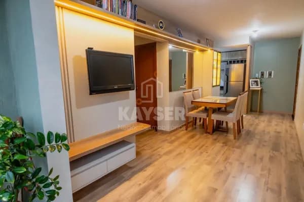 Apartamento semi mobiliado 2 quartos em Gravataí/RS