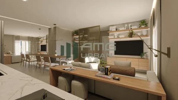 Apartamento Alto Padrão 2 Quartos Suíte em Campo Comprido, Curitiba/PR