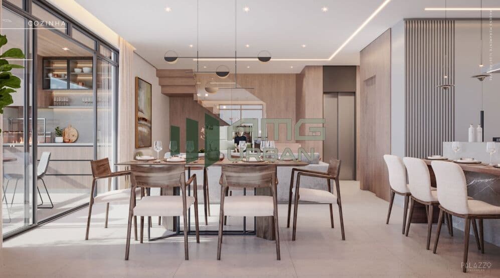 Apartamento Cobertura Duplex 3 Suítes em Centro, Curitiba/PR