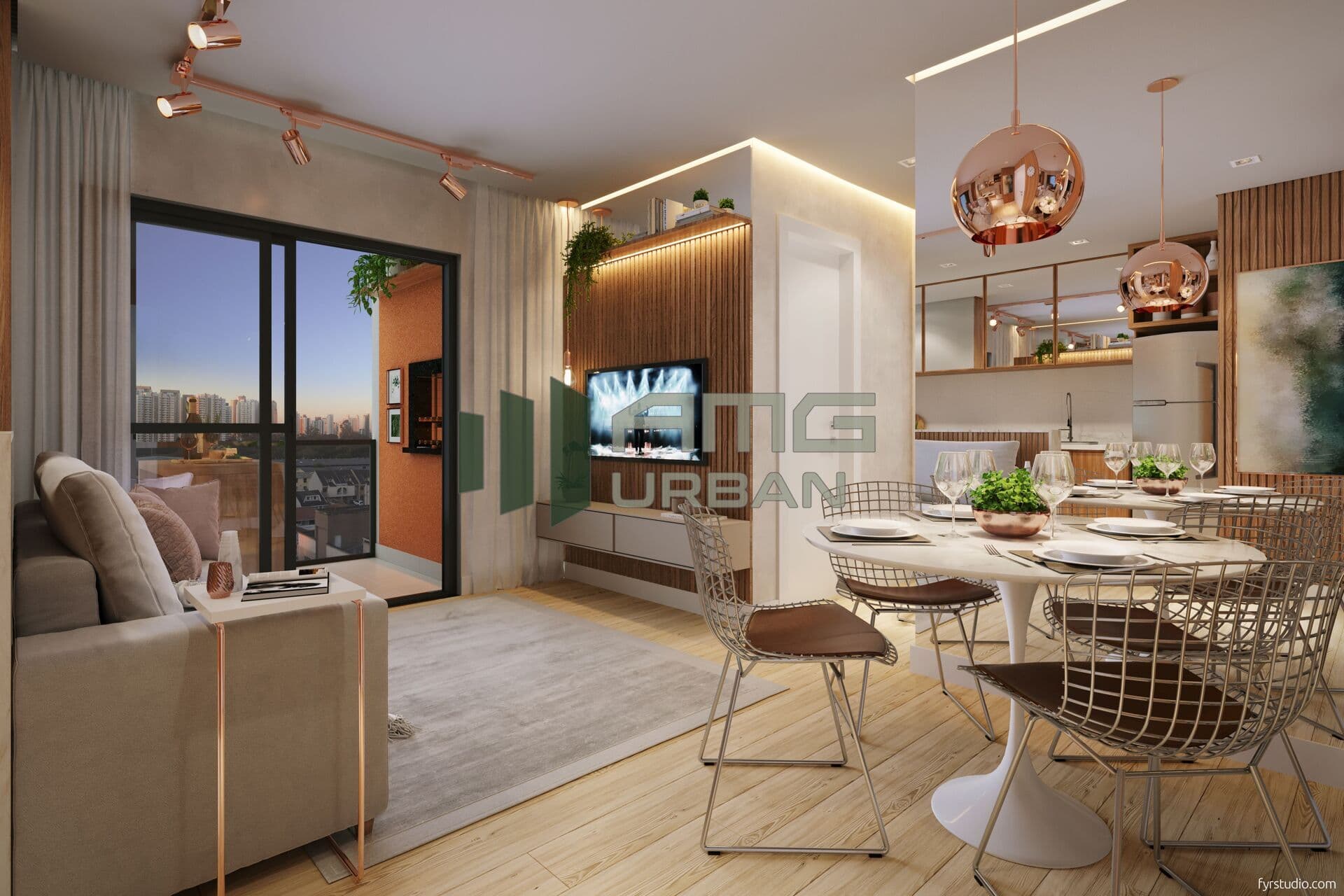 Apartamento 3 Quartos Suíte em Portão, Curitiba/PR