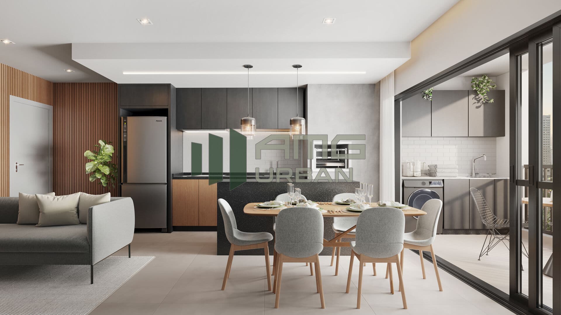 Apartamento 3 Quartos Suíte em Novo Mundo, Curitiba/PR