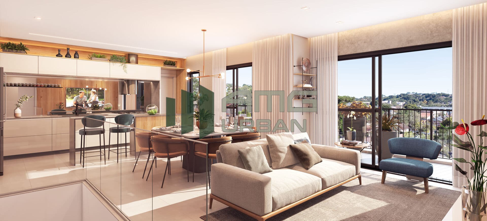 Cobertura Duplex 3 Suítes Alto Padrão em Seminário, Curitiba/PR