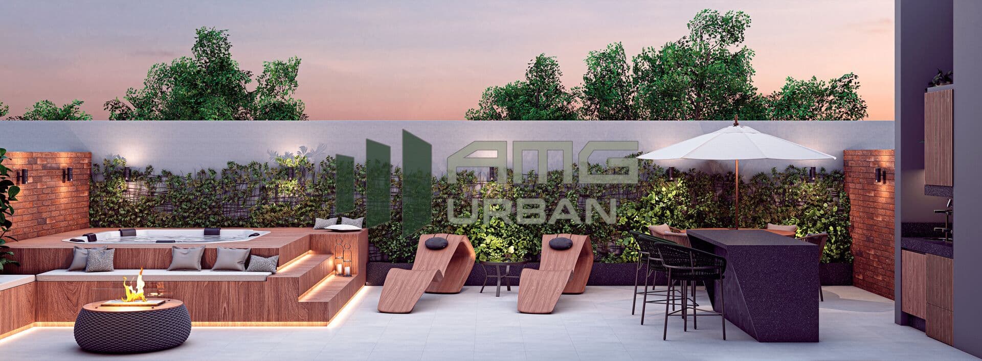 Apartamento Garden 3 Quartos Suíte em Água Verde, Curitiba/PR