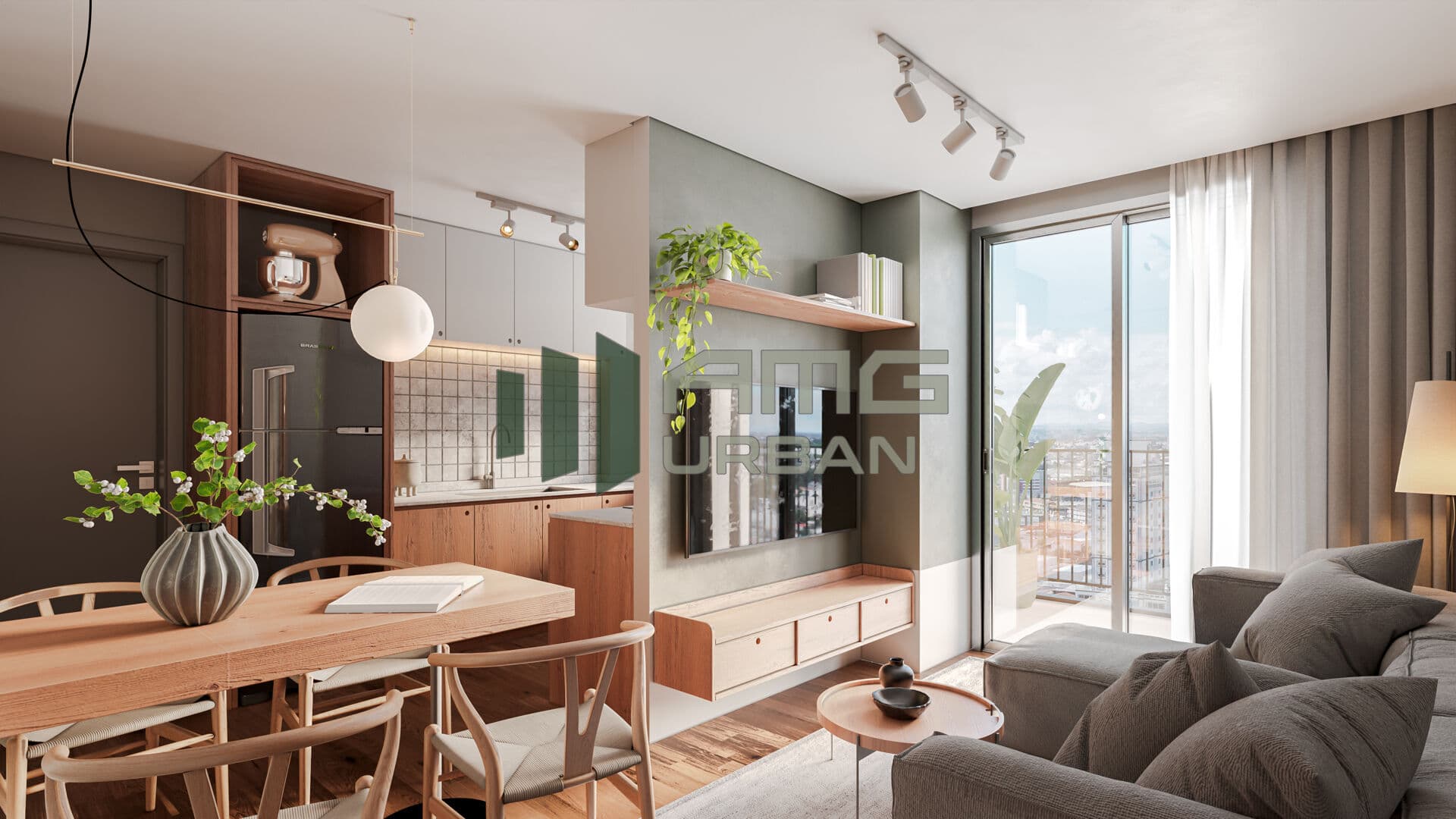 Apartamento Garden 2 Quartos Suíte Alto padrão em São Pedro, São José dos Pinhais/PR