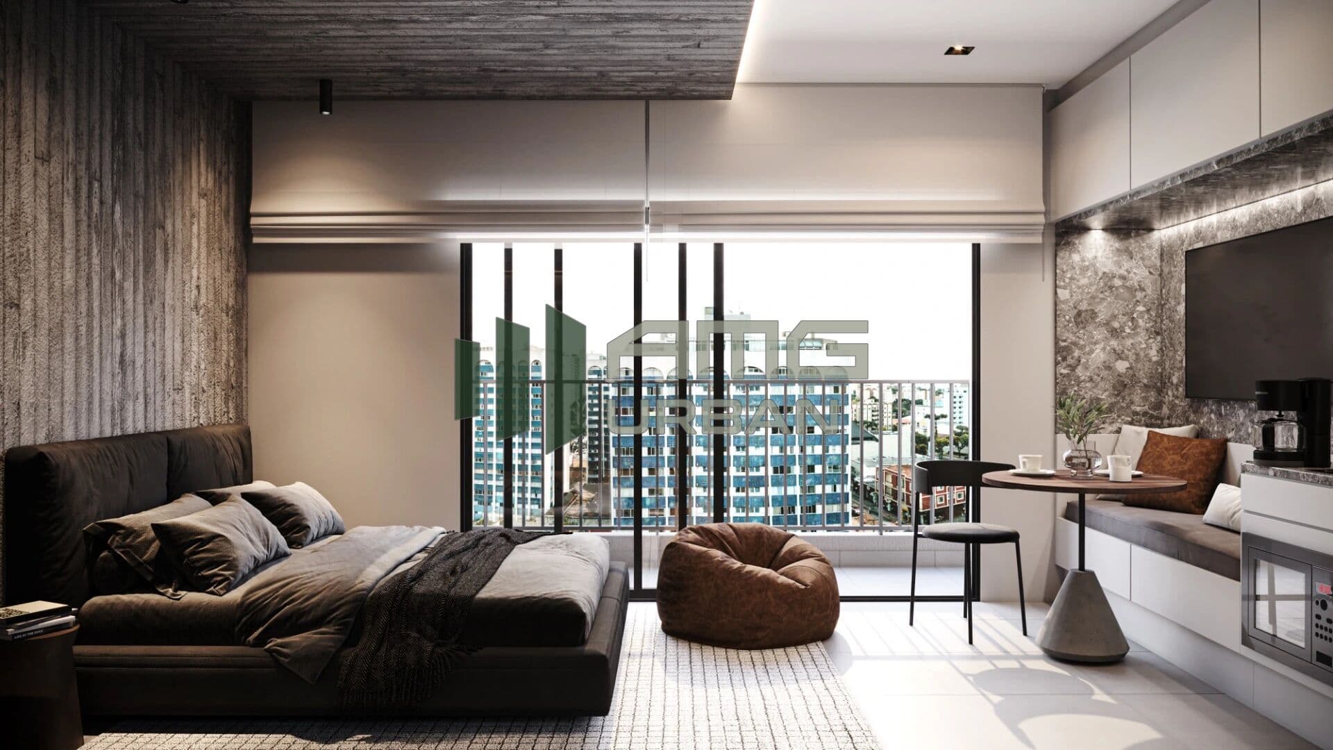 Apartamento Studio em Água Verde, Curitiba/PR