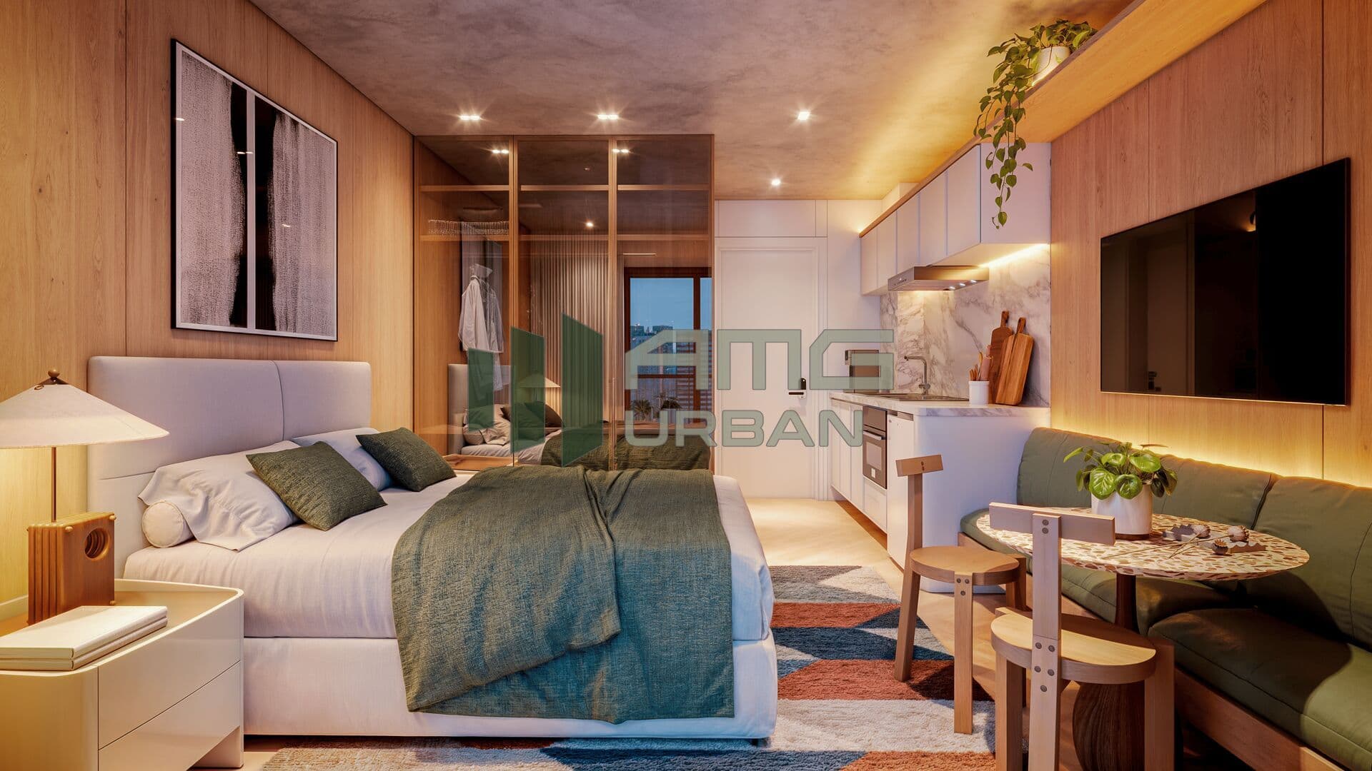 Apartamento Studio em Centro, Curitiba/PR