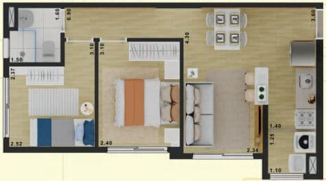 Apartamento Padrão a venda na Mooca
