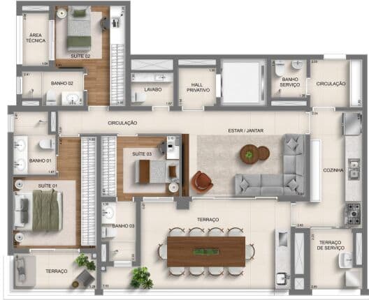 Apartamento em São Paulo - Mooca