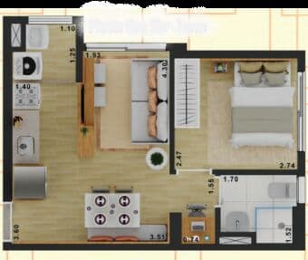 Apartamento a venda na Mooca