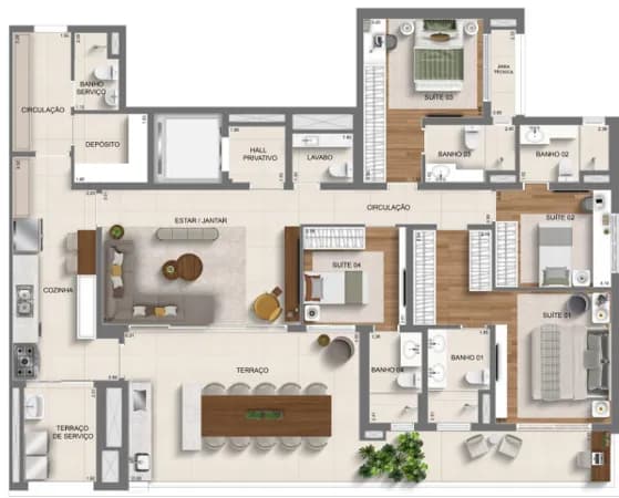 Apartamento em São Paulo - Mooca