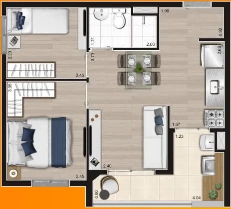 Apartamento a venda no Aricanduva