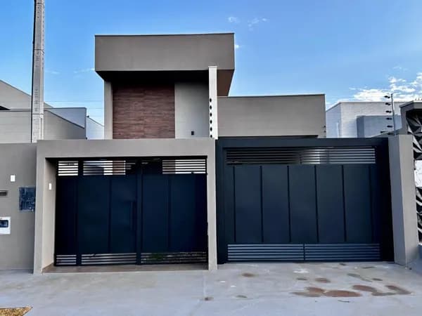 Casa com 1 suíte e 2 dormitórios à venda por R$ 660.000 - Monte Carlo - Dourados/MS