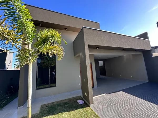 Casa com 1 suíte e mais 2 quartos à venda por R$ 875.000 - Jardim Cristhais II - Dourados/MS