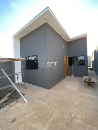Casa com 1 suíte e 2 dormitórios à venda, 80,98m² por R$ 398.000 - Jardim Água Boa - Dourados/MS